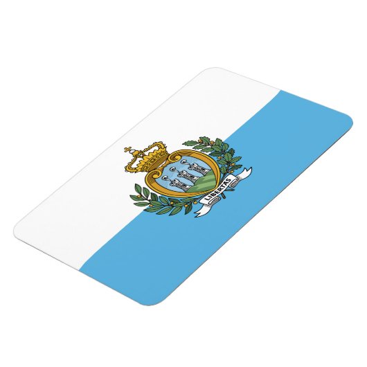 San Marino-vlag Magneet (Linkerzijde)