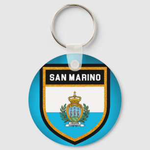 San Marino-vlag Sleutelhanger