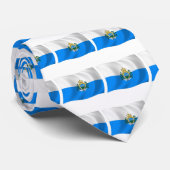 San Marino Vlag Stropdas (Opgerold)