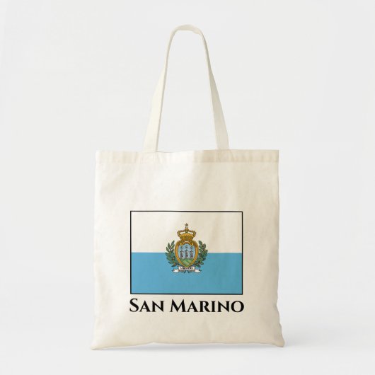 San Marino-vlag Tote Bag (Voorkant)