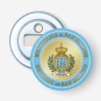 San Marino-wapenstilstand Button Flesopener
