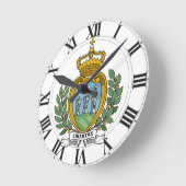 San Marino-wapenstilstand Ronde Klok (Hoek)