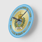 San Marino-wapenstilstand Ronde Klok (Hoek)