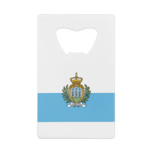 San Mario Flag Creditkaart Flessenopener