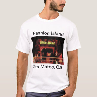 San Mateo Mode Island goudmijn T Shirt