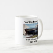 San Mateo Mode Island Mall Koffie Mok (Voorkant rechts)