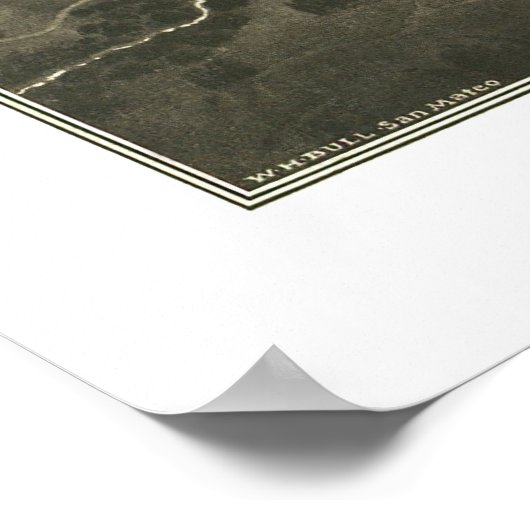 San Mateo Park, CA Panoramic Map - 1905 Poster (Hoek)