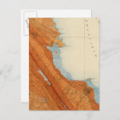 San Mateo-vierhoek met intensiteit, fouten Briefkaart (Voorkant / Achterkant)