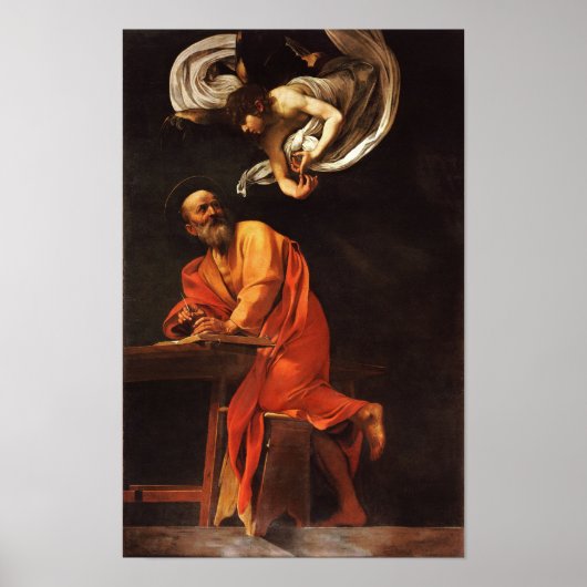 San Matteo e l’Angelo Poster (Voorkant)