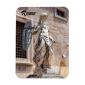San Michele beeld in Castle Sant'Angelo - Rome Magneet (Verticaal)