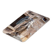 San Michele beeld in Castle Sant'Angelo - Rome Magneet (Linkerzijde)