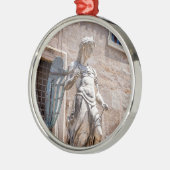 San Michele beeld in Castle Sant'Angelo - Rome Metalen Ornament (Links)