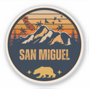 San Miguel, Californië Sticker