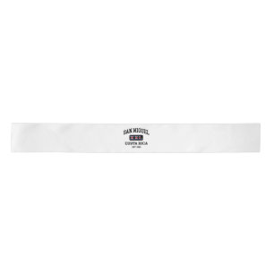 San Miguel, Costa Rica - XXL Athletic Satijnen Lint