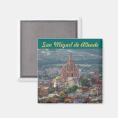 San Miguel de Allende 1 Magneet (Voorkant / Achterkant)