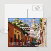 San Miguel de Allende Briefkaart (Voorkant / Achterkant)