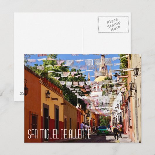 San Miguel de Allende Briefkaart (Voorkant / Achterkant)