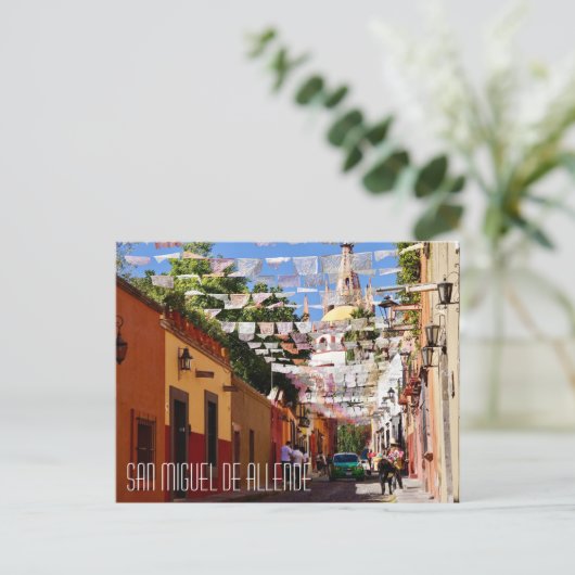 San Miguel de Allende Briefkaart (Staand voorkant)