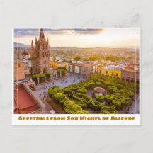 San Miguel de Allende Church met tuin