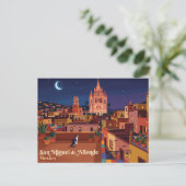 San Miguel de Allende Mexico Briefkaart (Staand voorkant)