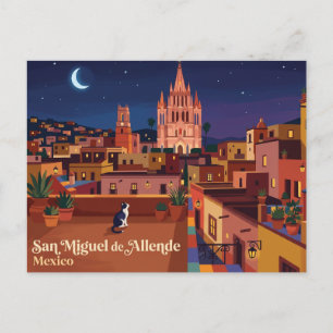 San Miguel de Allende Mexico Briefkaart