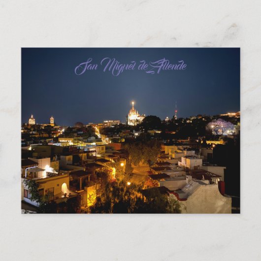 San Miguel de Allende Mexico Briefkaart (Voorkant)