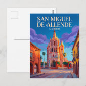 San Miguel de Allende Mexico Briefkaart (Voorkant / Achterkant)