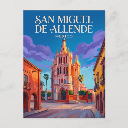 San Miguel de Allende Mexico Briefkaart (Voorkant)