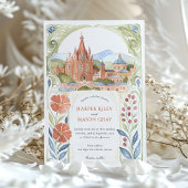 San Miguel de Allende Mexico Kaart