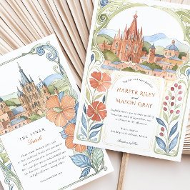 San Miguel de Allende Mexico Kaart