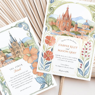 San Miguel de Allende Mexico Kaart