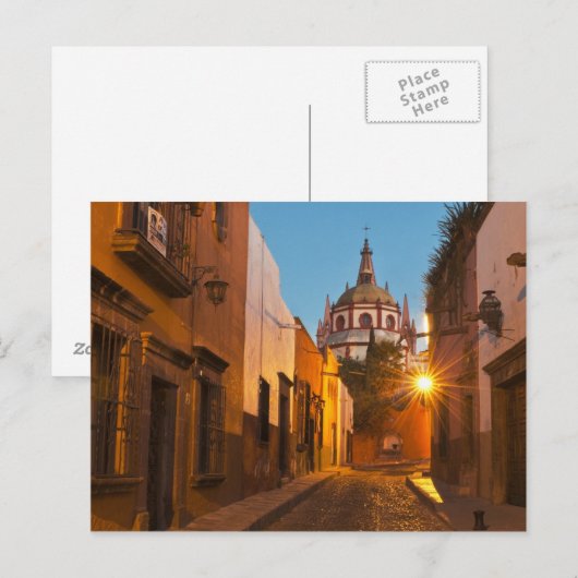 San Miguel de Allende, Mexico. Krediet als: Nancy Briefkaart (Voorkant / Achterkant)