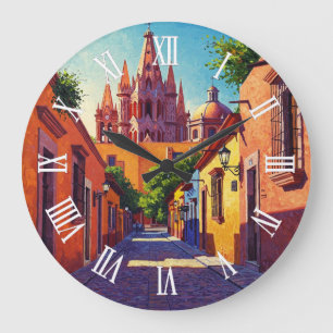 San Miguel de Allende Mexico Reizen Grote Klok