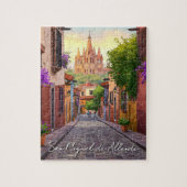 San Miguel de Allende Mexico Travel Waterverf Legpuzzel (Verticaal)