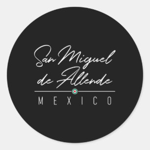 San Miguel de Allende voor Ronde Sticker