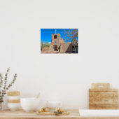 San Miguel kapel, Santa Fe, New Mexico Poster (Keuken)