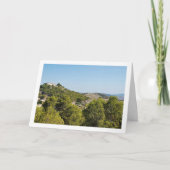 San Miguel Klooster boven de stad Lliria (Valencia Kaart (Voorkant)