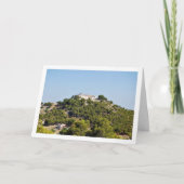 San Miguel-klooster boven Lliria-stad, Valencia Kaart (Voorkant)