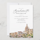 SAN MIGUEL MEXICO Travel Bachelorette Itinerary Kaart (Voorkant)