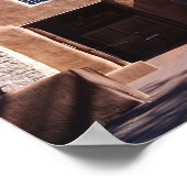 SAN MIGUEL-MISSIE, SANTA FE NIEUW MEXICO POSTER (Hoek)