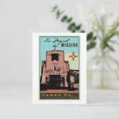 San Miguel Mission Briefkaart (Staand voorkant)