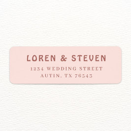 San Miguel Return-adreslabel Etiket