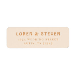 San Miguel Return-adreslabel Etiket