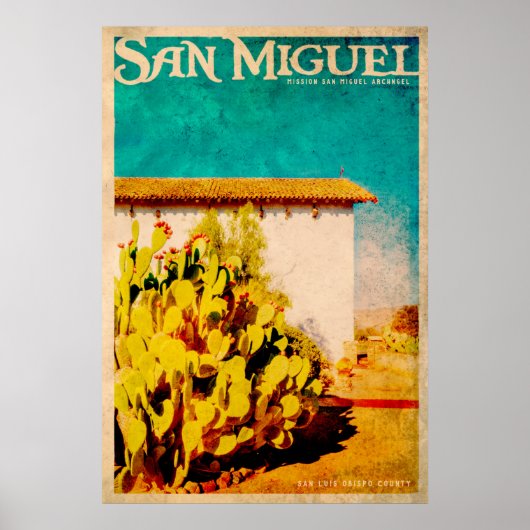  San Miguel Travel Poster (Voorkant)