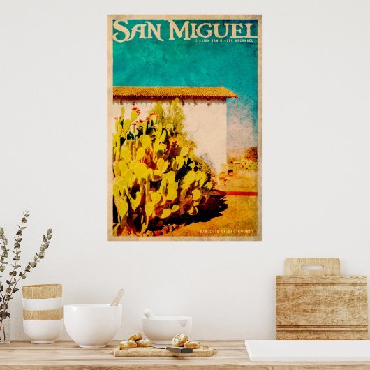 San Miguel Travel Poster (Keuken)