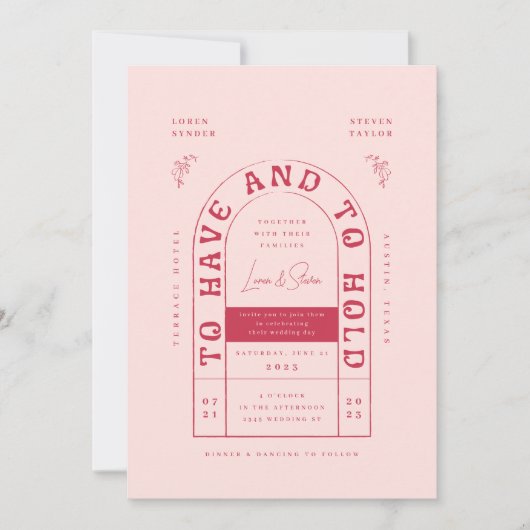 San Miguel Trouwkaart Kaart (Voorkant)