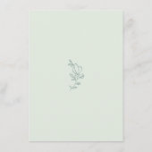 San Miguel Wedding Enclosure Card Informatiekaartje (Achterkant)