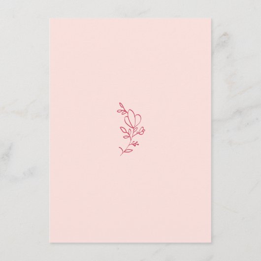 San Miguel Wedding Informatiekaartje (Achterkant)