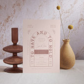 San Miguel Wedding Uitnodiging