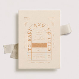 San Miguel Wedding Uitnodiging